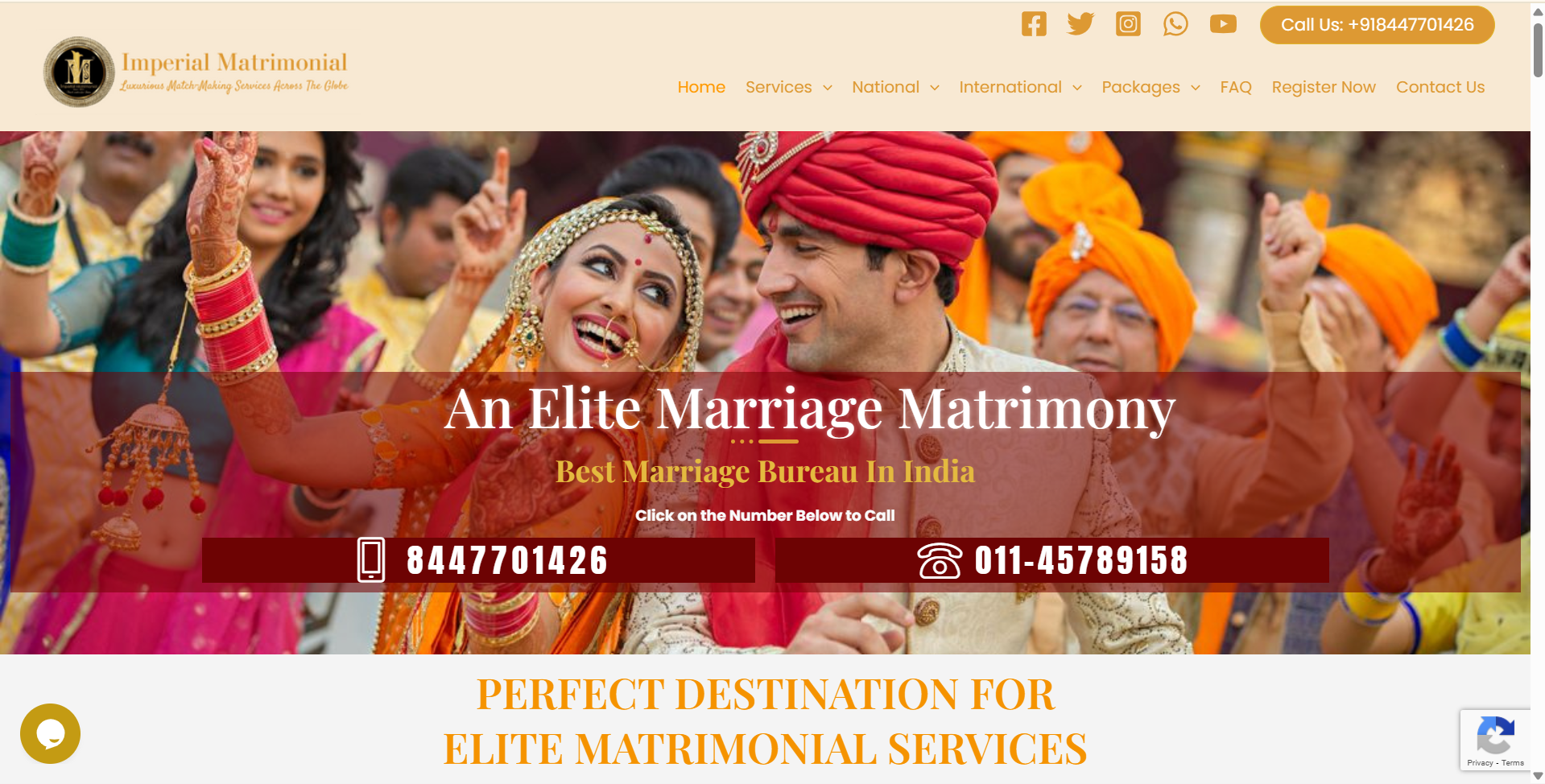 Imperial matrimonial in usa