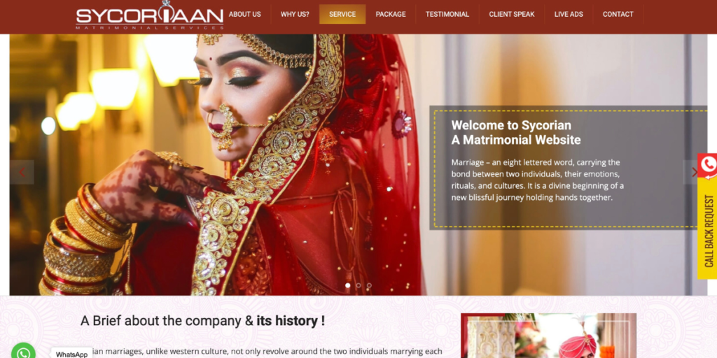 sycorian matrimonial website