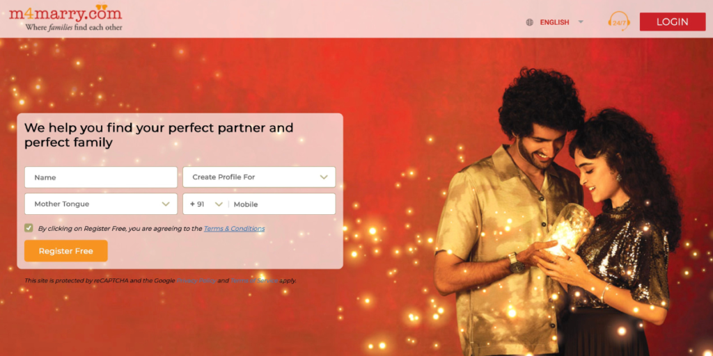 m4marry.com best south indian matrimonial website