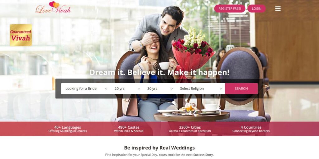 love vivah marriage site